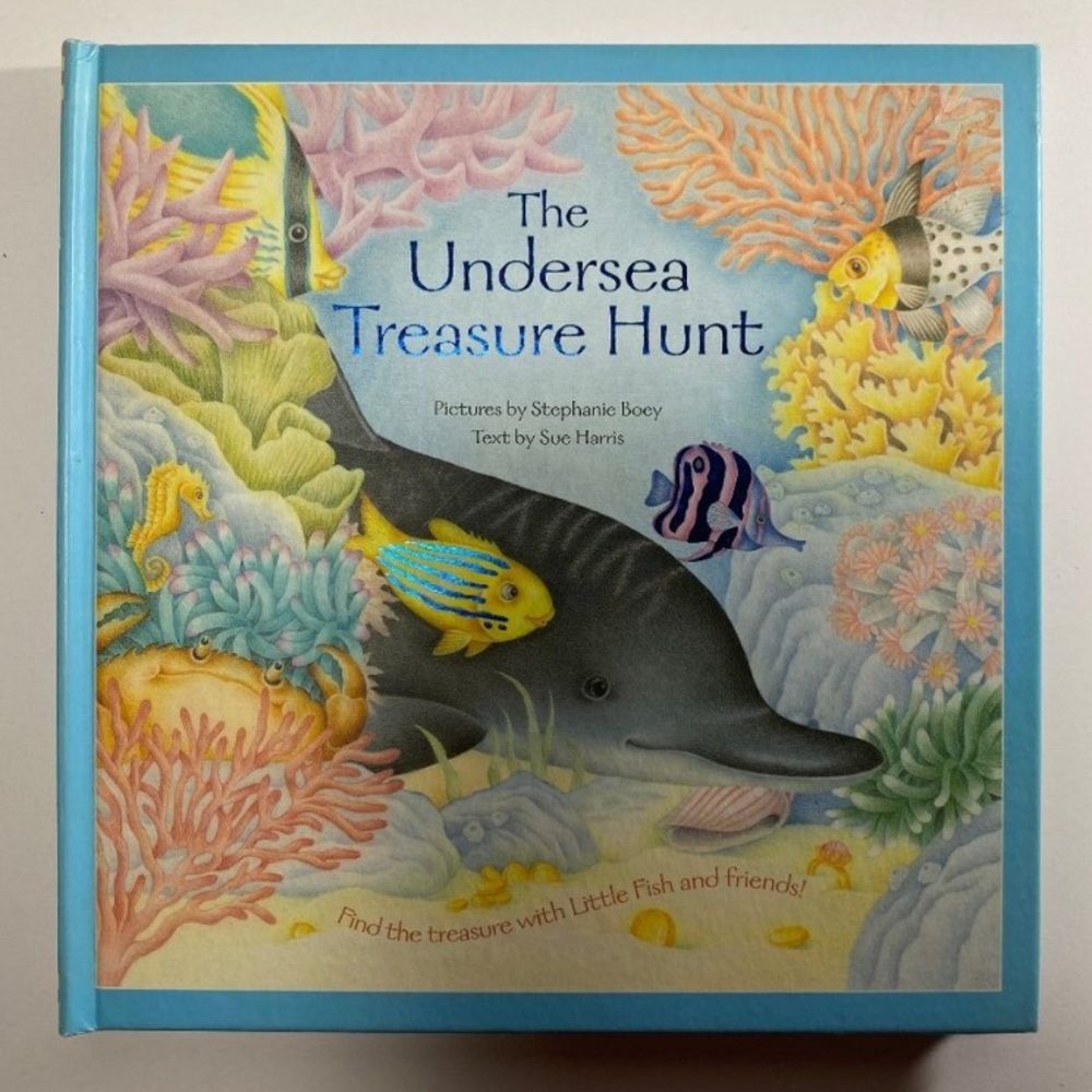 The Undersea Treasure Hunt Kids Book Find the Treasure w Little Fish and Friends